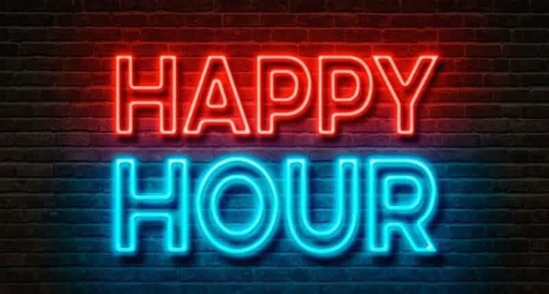 Happy Hour 4:30pm-6:30 pm every day…